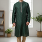 Green - Well Made Mens Indian Kurta set - UK Stock - Weddings / Walimas , Sangeet, Diwali, Eid, Mehndi / Henna - NAD25713 VY