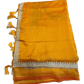Amber / Yellow - Fancy Party Saree with Blouse Piece - UK stock - 24hr Dispatch - SP2606 KA - Prachy Creations