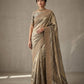 Antique Gold - Fancy Party Saree with Blouse Piece - UK stock - 24hr Dispatch - SP2608 VP - Prachy Creations