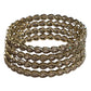 Antique Gold Finish Gold Reverse Stone Bangles (Set of 4) - Mix N Match - NBA2401Jp - Prachy Creations