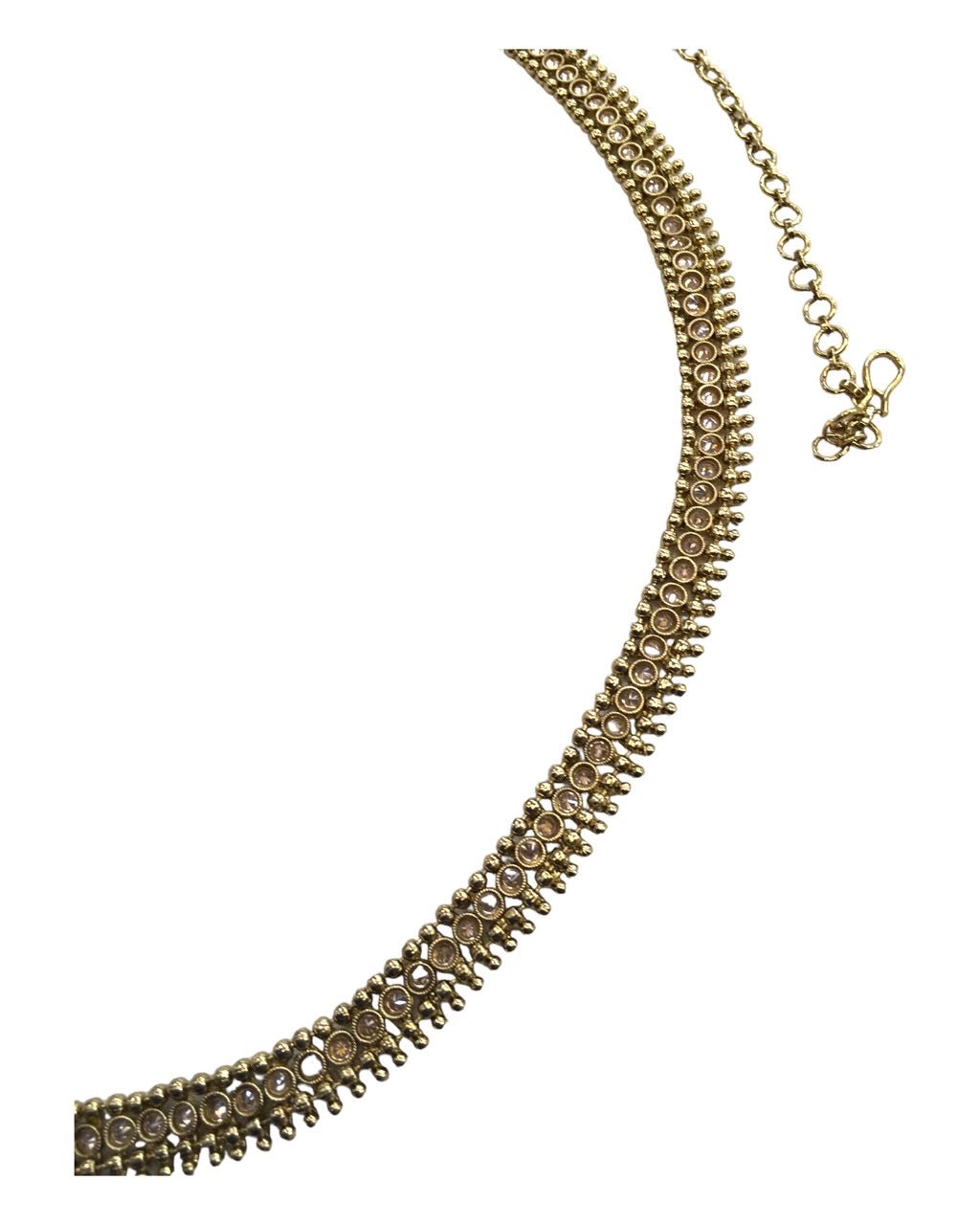 Antique Gold Finish Saree Belt, Waist / Belly Chain - Fancy Dress , Bollywood - DAJ350 KY 0923 - Prachy Creations