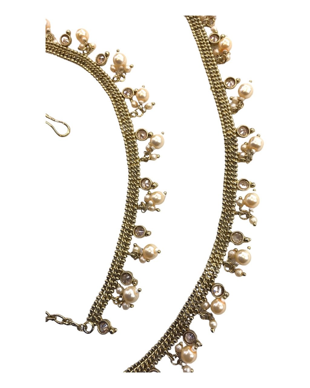 Antique Gold Finish Saree Belt, Waist / Belly Chain - Fancy Dress , Bollywood - DAJ352 C 0923 - Prachy Creations