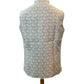 Beige Banarasi Brocade - Premium Mens Indian Waistcoat - UK Stock - 24 hr Dispatch - VNS-JKT23 10KT25) - Prachy Creations