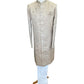 Beige / Gold - Classic Self Brocade Mens Sherwani with Quality Buttons - Smart Trousers - UK stock - 2/3 Days Delivery - YD2504 PY - Prachy Creations