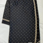 Black - Fancy Party Saree with Blouse Piece - UK stock - 24hr Dispatch - SP2609 TV - Prachy Creations