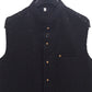 Black - Rich Lucknowi Sequins Mens Waistcoat - Bollywood - KCS4009 VY 0324 - Prachy Creations