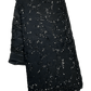 Black - Rich Saree with Allover Sequins Work and Blouse Piece - UK stock - 24hr Dispatch - RS2503 JV - Prachy Creations