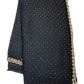 Black - Rich Saree with Stone Work Border and Blouse Piece - UK stock - 24hr Dispatch - RS2509 VA - Prachy Creations