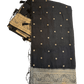 Black - Traditional Handloom Saree with Blouse Piece - UK stock - 24hr Dispatch - SP2630 KP - Prachy Creations