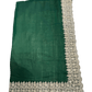 Bottle Green - Fancy Party Saree with Blouse Piece - UK stock - 24hr Dispatch - SP2604 KC - Prachy Creations