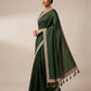Bottle Green - Fancy Party Saree with Blouse Piece - UK stock - 24hr Dispatch - SP2606 KA - Prachy Creations