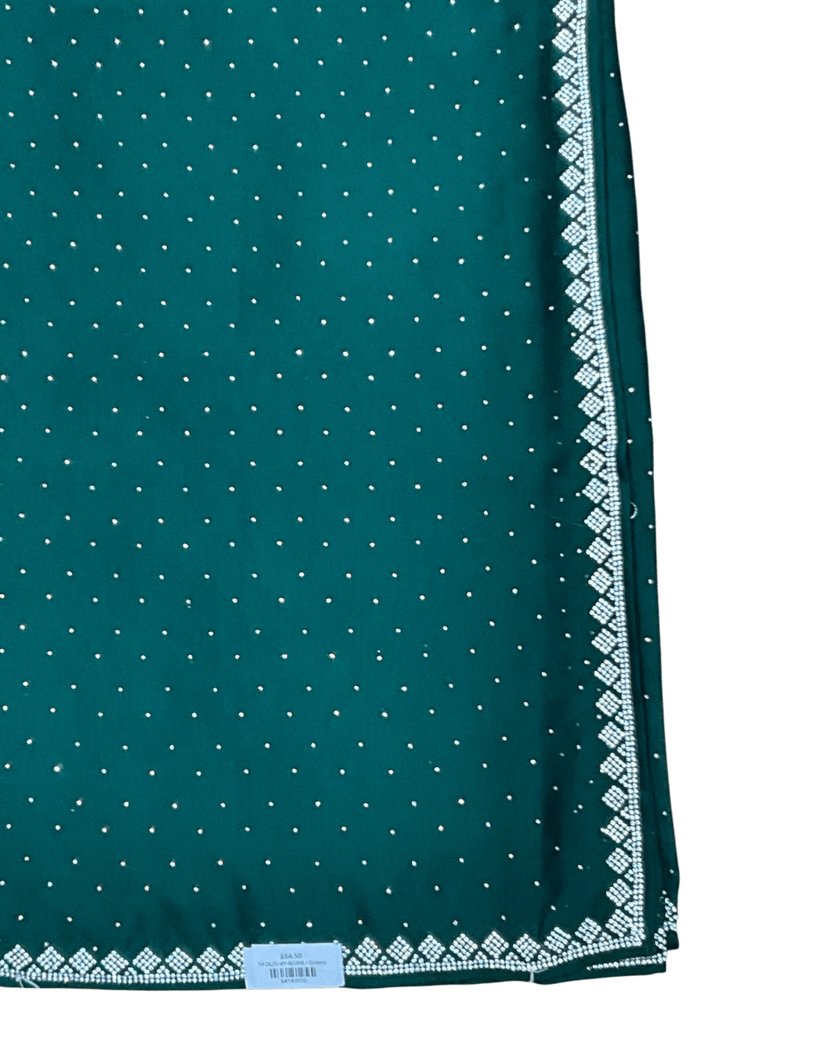 Bottle Green - Fancy Party Saree with Blouse Piece - UK stock - 24hr Dispatch - SP2625 VY - Prachy Creations