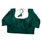 Bottle Green - HYBRID Silky Saree blouse - With Elastic on both side for Great fit - Size 36",38", 40" S M L - VAM1216 Ap - Prachy Creations
