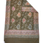 Brown - Soft Art Wool Handloom Woven Shawl - (P350) 11KY24 NTC2414 - Prachy Creations