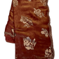 Burnt Orange / Rust - Floral Printed Blouse Piece - UK stock - 24hr Dispatch - RS2504 VP - Prachy Creations
