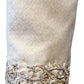 Cream - Rich Banarasi Brocade Sherwani with Zardosi Hand Embroidery - BS978 01KYV25 - Prachy Creations