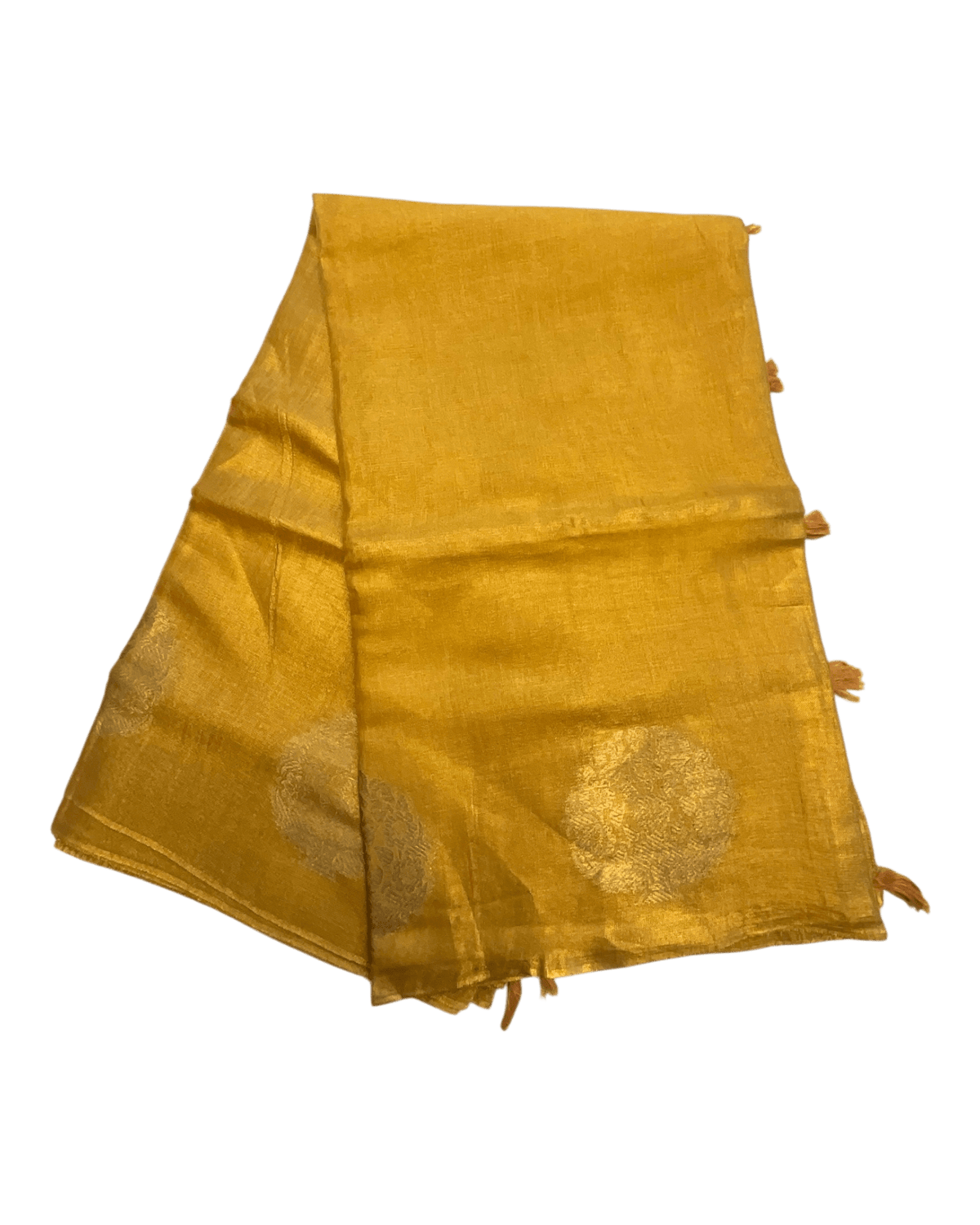 Dark Gold - Traditional Silky Fancy Saree with Blouse Piece - UK Stock - 2/3 days Delivery 12KT25 RP479 - Prachy Creations