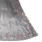 Dark Grey - Pastel Sequins Silky Saree with Blouse Piece - MF3764 JY 0824 - Prachy Creations