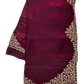 Dark Magenta - Rich Saree with Stone Work Border and Blouse Piece - UK stock - 24hr Dispatch - RS2511 TA - Prachy Creations