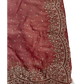 Dusty Pink - Classic Saree with Thread Work Border and Blouse Piece - UK stock - 24hr Dispatch - RS2529 JR - Prachy Creations
