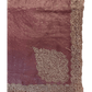 Dusty Pink - Rich Saree with Thread / Stone Embroidery and Blouse Piece - UK stock - 24hr Dispatch - RS2525 VJ - Prachy Creations