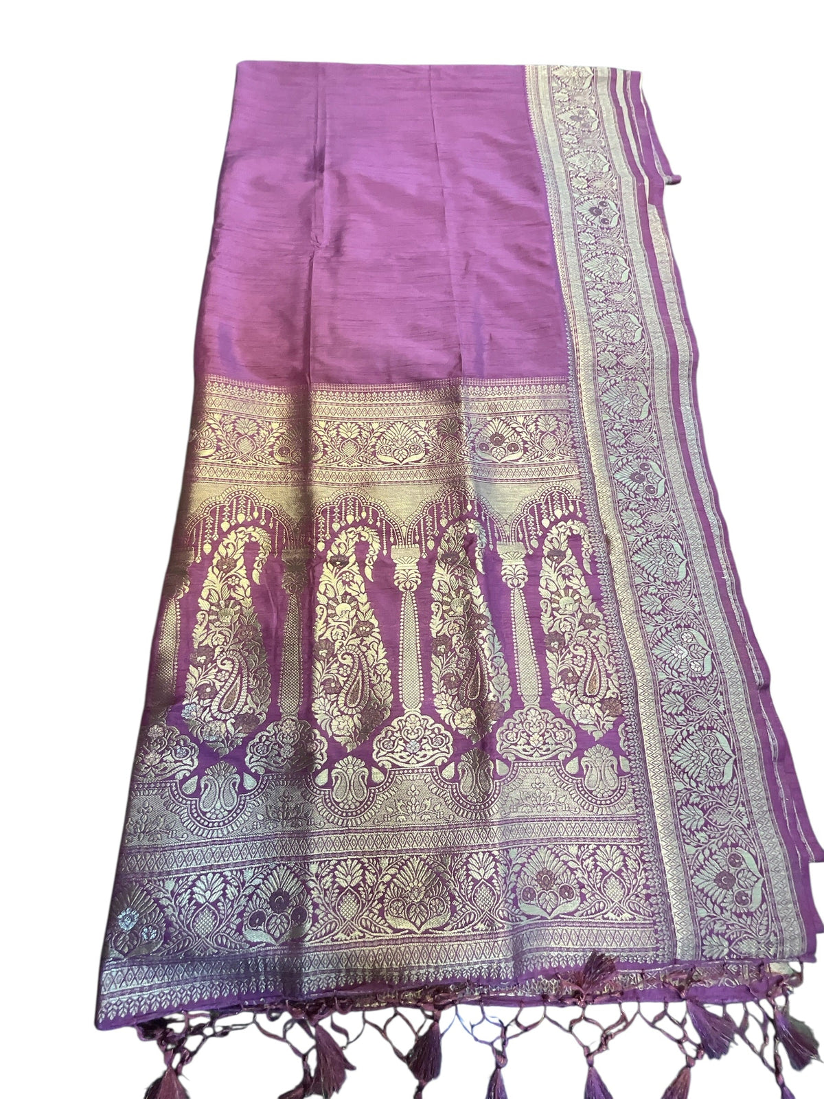 Dusty Pink - Traditional Handloom Saree with Blouse Piece - UK stock - 24hr Dispatch - SP2630 KP - Prachy Creations