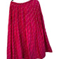 Fuchsia / Magenta - Dupion Silk Lehenga Set - Garba / Dandia , Mehndi / Sangeet / Weddings - Size UK 12 (38" Bust) Adjustable to Size 14 - UK Stock - 24h Dispatch - AF2506 09TY25 - Prachy Creations