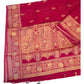 Fuchsia Pink - Traditional Handloom Banarasi Sari / Saree - with Blouse Piece - SN2402 11TY24 - Prachy Creations
