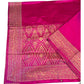 Fuchsia Pink - Traditional Handloom Banarasi Sari / Saree - with Blouse Piece - SN2403 11VC24 - Prachy Creations