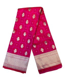 Fuchsia Pink - Traditional Handloom Banarasi Sari / Saree - with Blouse Piece - SN2405 11TP24 - Prachy Creations