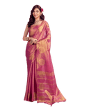 Fuchsia Pink - Traditional Silky Fancy Saree with Blouse Piece - UK Stock - 2/3 days Delivery 12KT25 RP474 - Prachy Creations