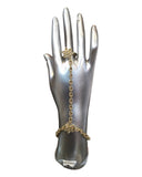 Gold - Antique Finish Panja / Indian Ladies Hand Accessory - Fashion Jewellery - Bollywood - Weddings - KAJ1000 Tp 1023 - Prachy Creations