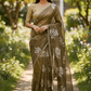 Gold - Floral Printed Blouse Piece - UK stock - 24hr Dispatch - RS2504 VP - Prachy Creations