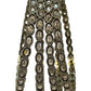 Gold Stone - Antique Gold Finish Bangles Set (Set of 4) - UK stock - SM, M, L, XL NBA3150 08J25 - Prachy Creations