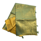 Green - Classic Plain Cotton Silky Fancy Saree with Blouse Piece - UK Stock - 2/3 days Delivery 12KV25 RP510 - Prachy Creations