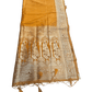 Haldi / Mustard Yellow 2 - Traditional Handloom Saree with Blouse Piece - UK stock - 24hr Dispatch - SP2630 KP - Prachy Creations