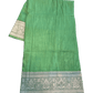 Henna Green - Traditional Handloom Saree with Blouse Piece - UK stock - 24hr Dispatch - SP2630 KP - Prachy Creations