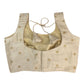 Light Gold - Dupion Silk Saree / Lehenga blouse - With Cups - Margin to loosen - UK Stock - AF2336 A 0623