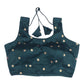 Teal - Silky Saree / Lehenga blouse - With Cups - Margin to loosen - UK Stock - AF2333 H 0623