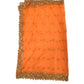 Ladies Net Dupatta / Scarf with Gold Embroidered Border - Mix N Match -  ASM2301 Pp0723
