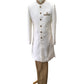 Raw Silky Off White Sherwani with Hand Embroidery - YD2304 RV 0523