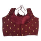 Maroon - Dupion Silk Saree / Lehenga blouse - With Cups - Margin to loosen - UK Stock - AF2337 A 0623