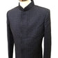 Stunning Fully Hand Embroidered Navy Blue Sherwani -  23VAR05 KCP 0523