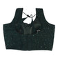 Bottle Green - Fully Embroidered Saree / Lehenga Blouse - With Cups - Margin to loosen - UK Stock - AF2318 KV 0323