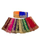 Ladies Net Dupatta / Scarf with Gold Embroidered Border - Mix N Match -  ASM2301 Pp0723