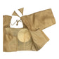 Gold - Plain Dupion Silk Saree blouse - size 32"-50" - S, M, L, XL, XXL, XXXL and XXXXL - AF2329 A 0623