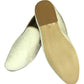 Very comfortable Cream Brocade Loafer Style Indian Mens shoes - Mojari, Khossay -  YD2305