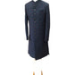 Stunning Fully Embroidered Teal Blue Sherwani -  23VAR04 AV 0523