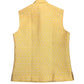Lemon Yellow - Handloom Brocade Indian Mens Waistcoat / Bandi - Bollywood - CS2404 KV 0524 - Prachy Creations