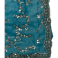 Light Blue - Rich Saree with Allover Sequins Work and Blouse Piece - UK stock - 24hr Dispatch - RS2503 JV - Prachy Creations